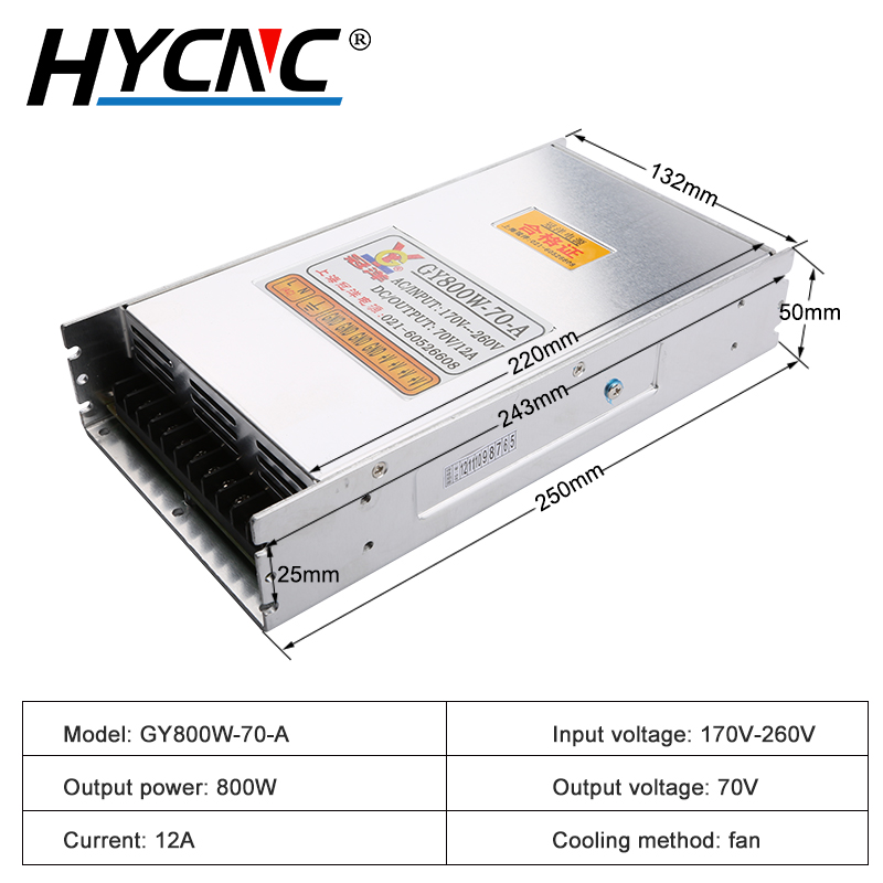 GY800W-70-A Motor Drive 70V 80 - đánh giá và giá Industrial Laser Supply