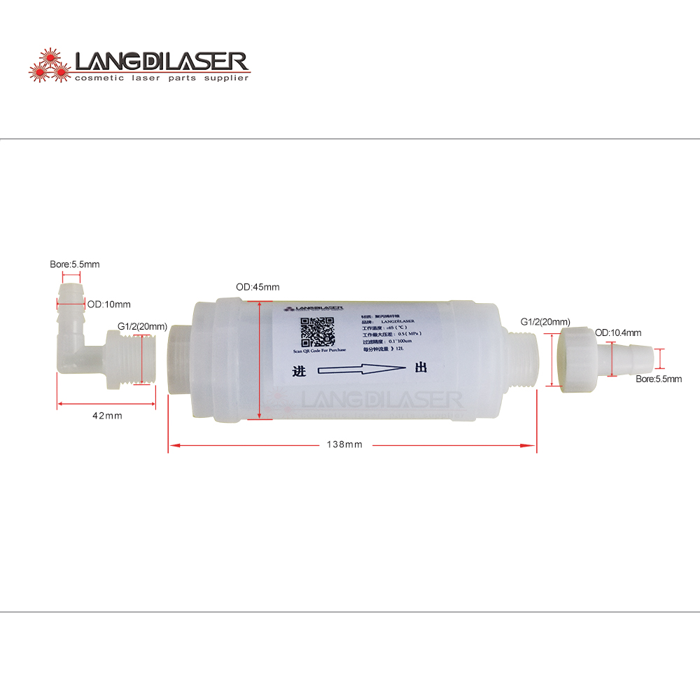 Diode Laser Water Filter Syste - đánh giá và giá Industrial Hair Laser Machine