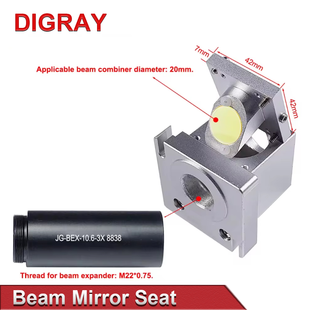 DIGRAY CO2 Laser Beam Mirror S - đánh giá và giá Laser Beam Expander